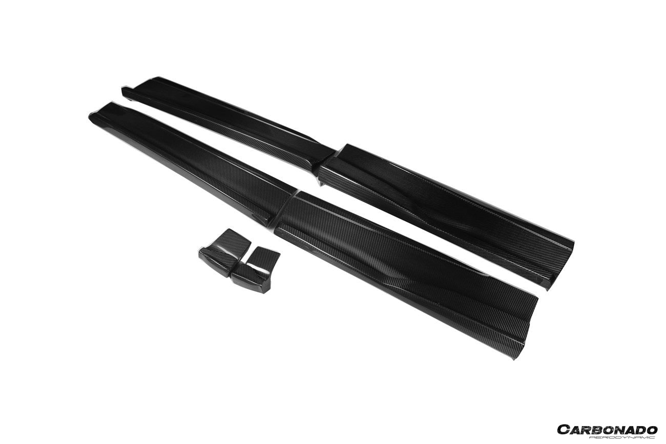 2018-2022 Lamborghini URUS TC Style Dry Carbon Fiber Side Skirts 