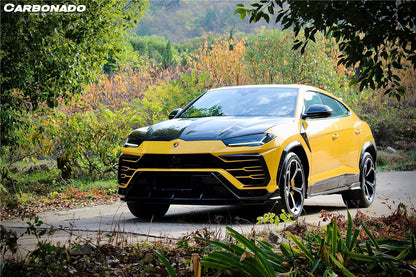 2018-2022 Lamborghini URUS TC Style Dry Carbon Fiber Front Lip Both UP and Down