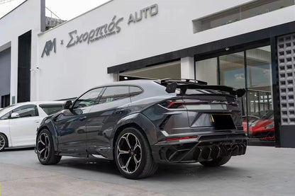 2018-2025 Lamborghini URUS MS Style Carbon Fiber Small Trunk Spoiler