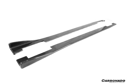2015-2018 Lexus RC F LX Style Carbon Fiber Side Skirts