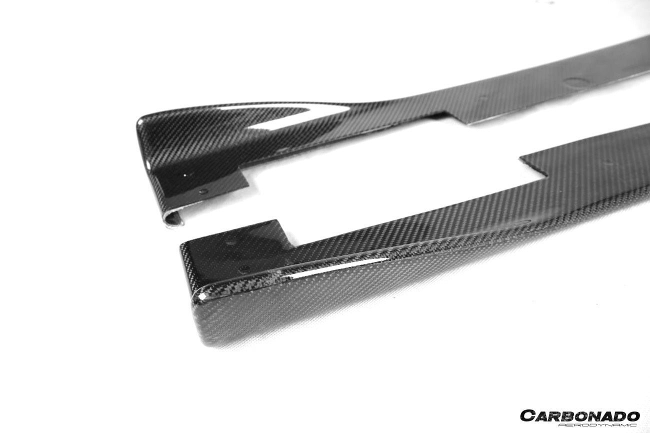 2015-2018 Lexus RC F LX Style Carbon Fiber Side Skirts