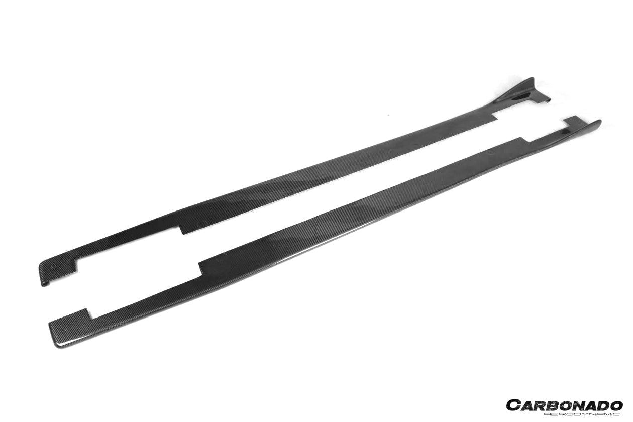 2015-2018 Lexus RC F LX Style Carbon Fiber Side Skirts