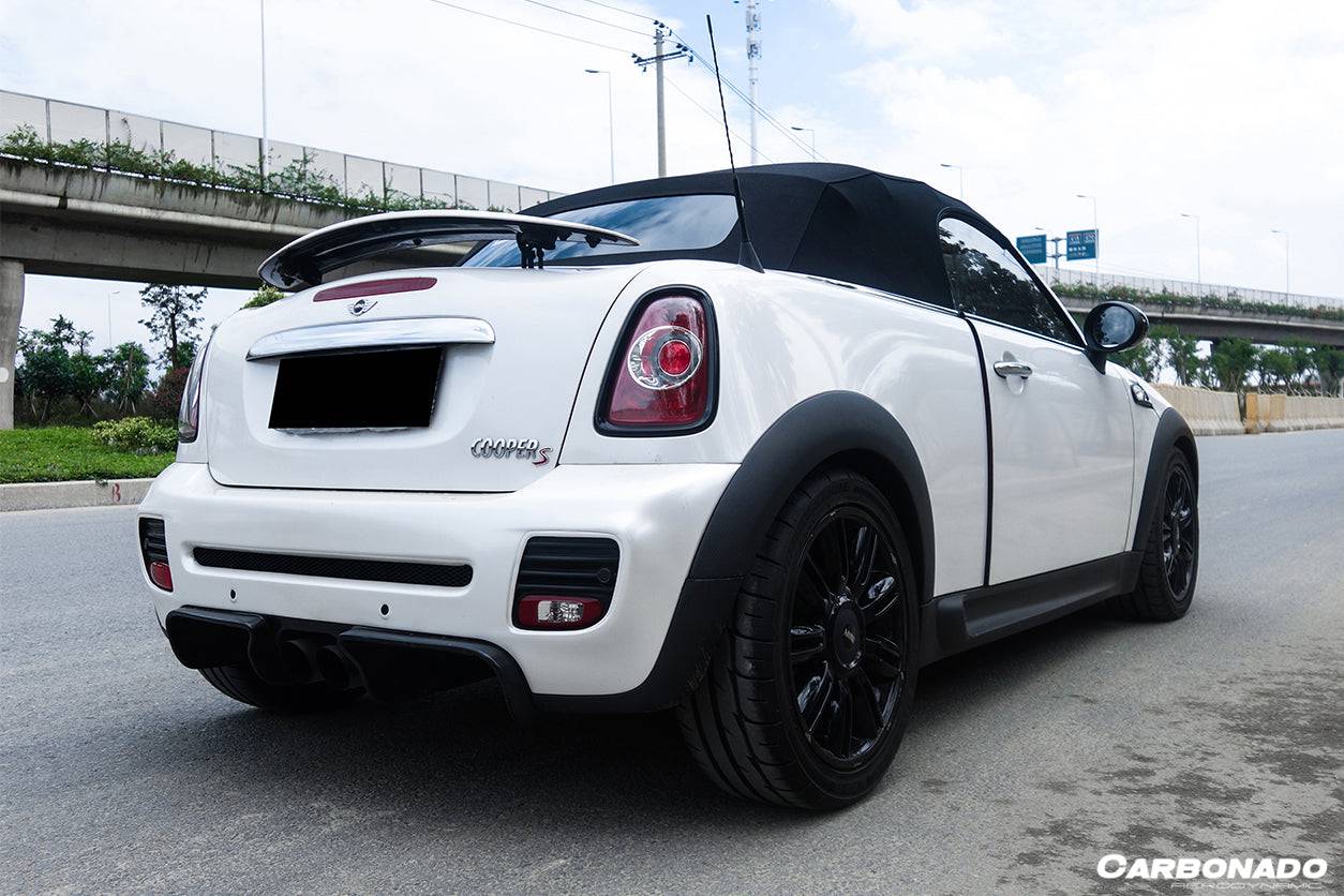 2007-2015 MINI Cooper S R56 R57 JCW Style Rear Bumper - Carbonado Aero