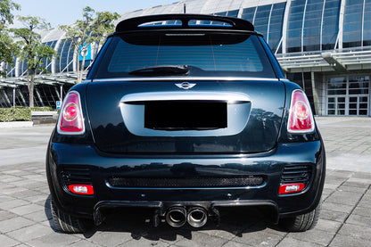2007-2015 MINI Cooper S R56 R57 JCW Style Rear Bumper - Carbonado