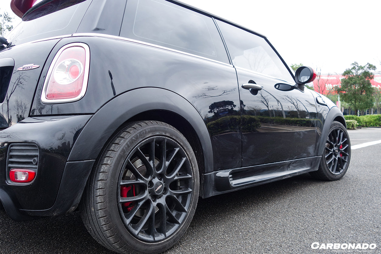 2007-2015 MINI Cooper S R56 R57 JCW Style Side Skirts - Carbonado Aero