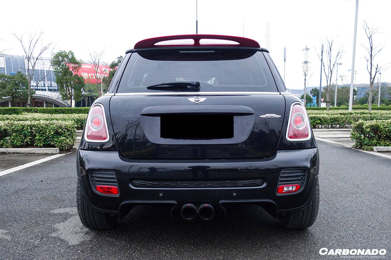 2007-2015 MINI Cooper S R56 R57 JCW Style Rear Bumper - Carbonado Aero