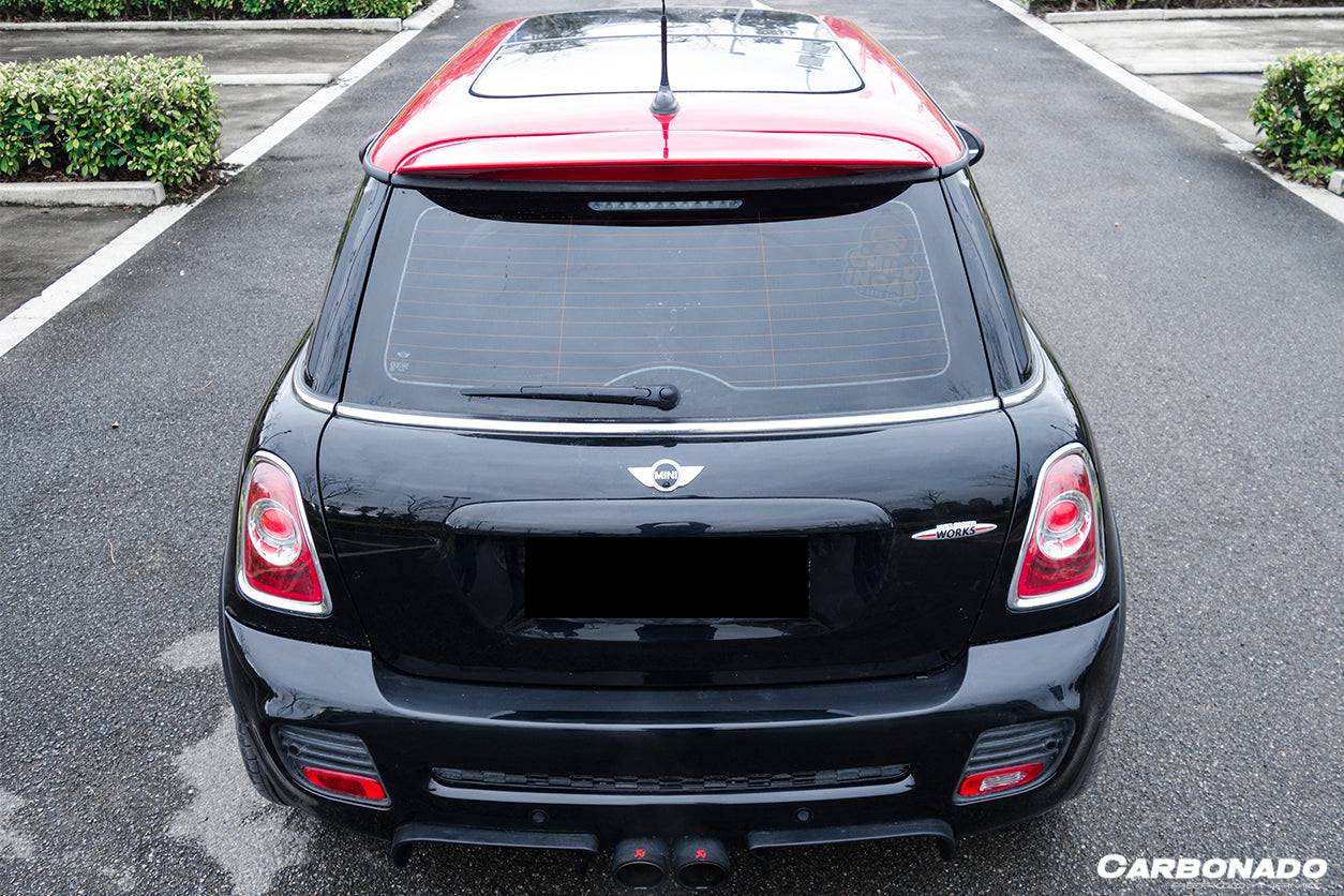 2007-2015 MINI Cooper S R56 R57 JCW Style Roof Spoiler - Carbonado Aero