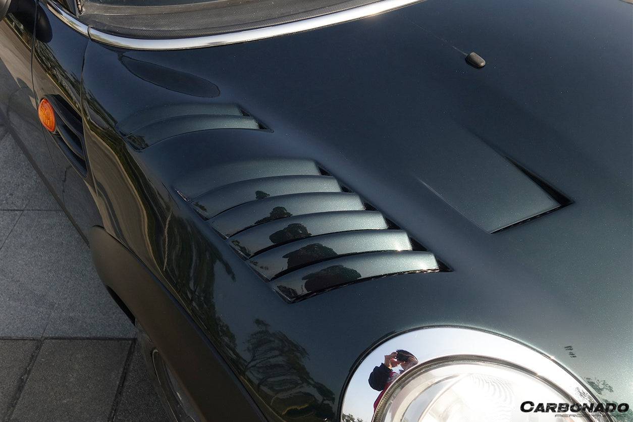 2007-2015 MINI Cooper S R56 R57 DA Style Hood - Carbonado Aero