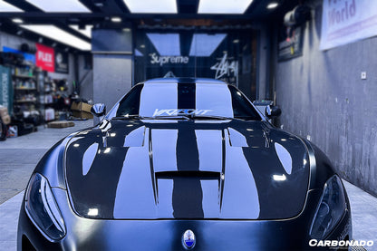 2008-2022 Maserati GranTurismo DC Style Carbon Fiber Hood