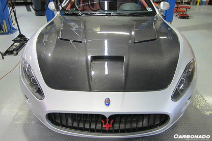 2008-2022 Maserati GranTurismo DC Style Carbon Fiber Hood