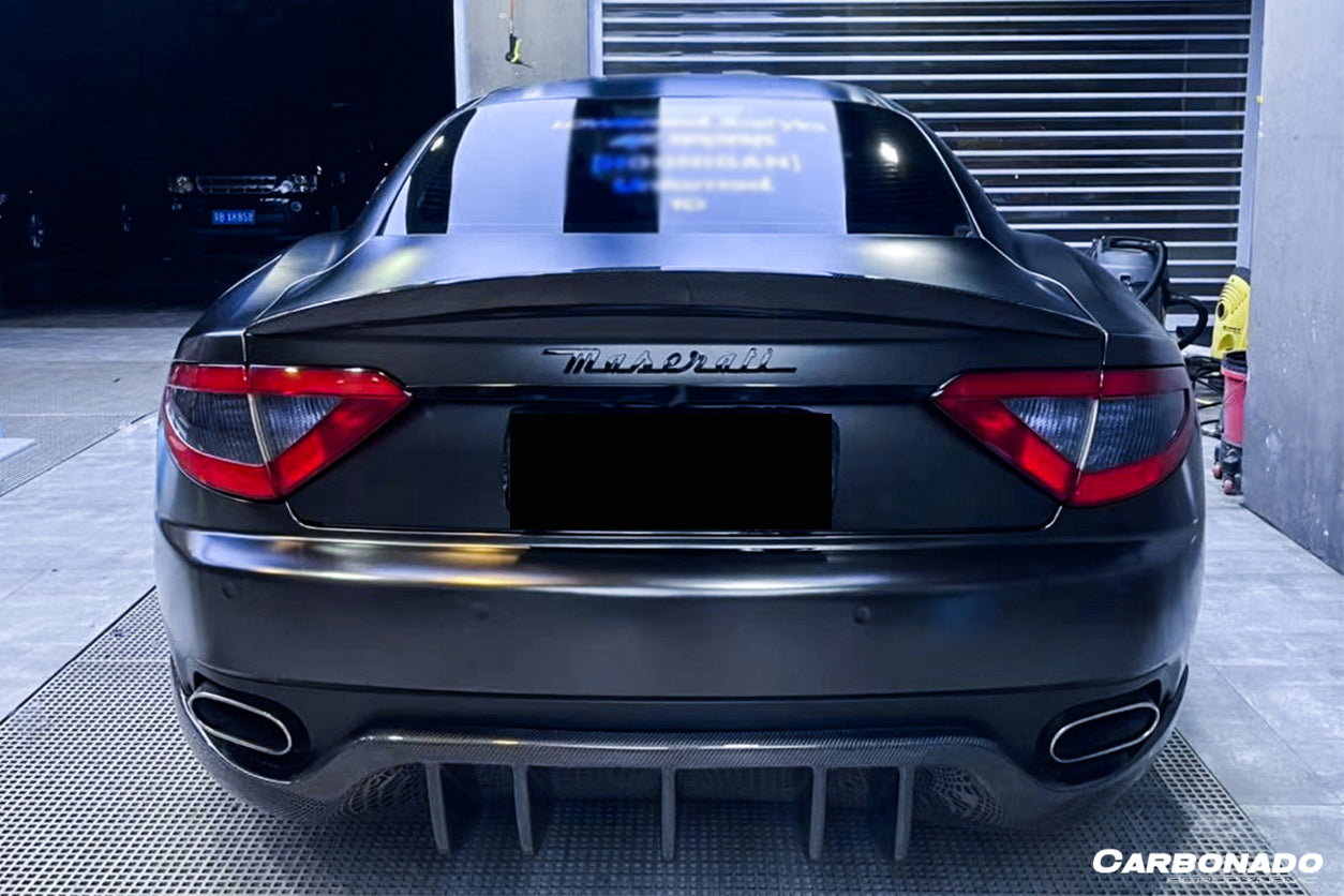 2012-2022 Maserati GranTurismo Sport & MC 4.7L Carbon Fiber Trunk Spoiler