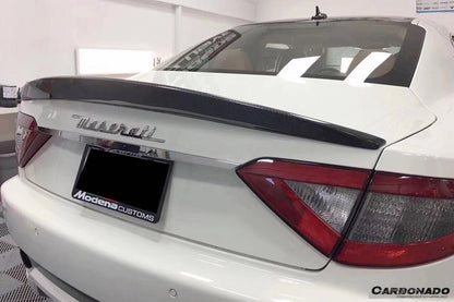 2012-2022 Maserati GranTurismo Sport & MC 4.7L Carbon Fiber Trunk Spoiler