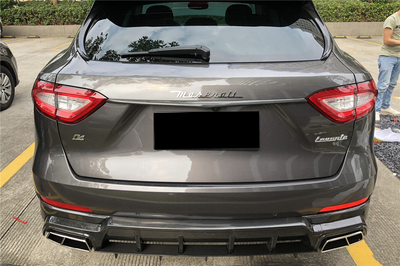 2017-2022 Maserati Levante Modena GT OD Style Rear Diffuser Lip (NO Exhaust Tips)