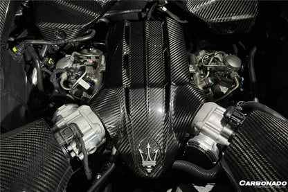2020-UP Maserati MC20 Dry Carbon Fiber Engine Bay Room Interior