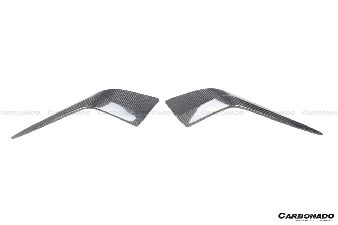 2020-2024 Maserati MC20 NVT Style Dry Carbon Fiber Front Lip Splitter