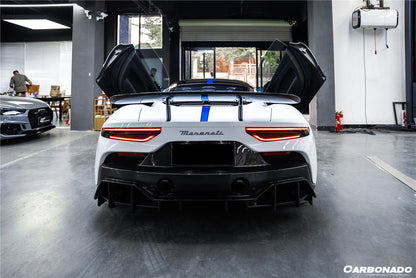 2020-UP Maserati MC20 SVD Style Dry Carbon Fiber GT Wing