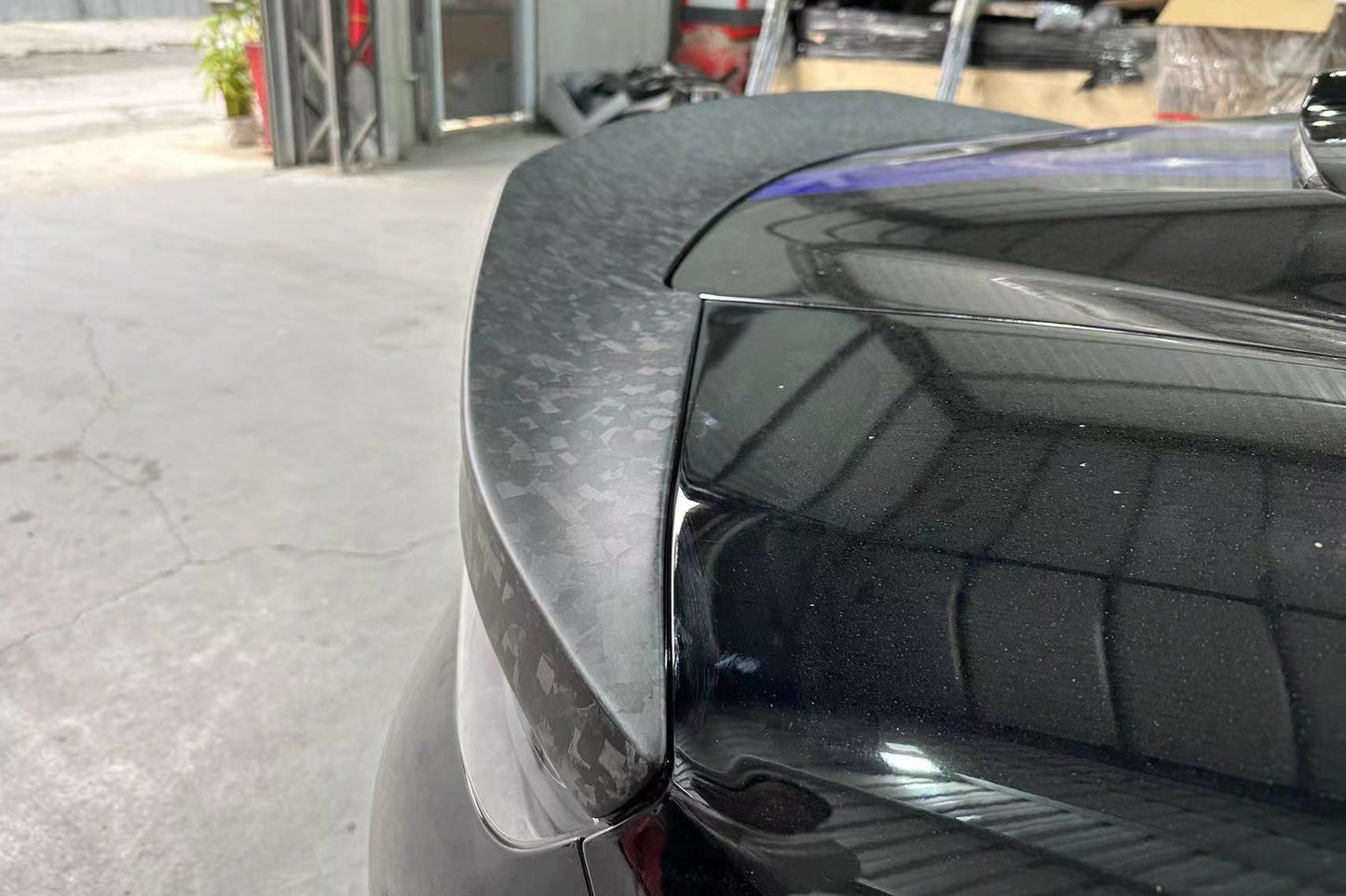 2020-2024 Maserati MC20 SVD Style Dry Carbon Fiber Rear Ducktail Spoiler