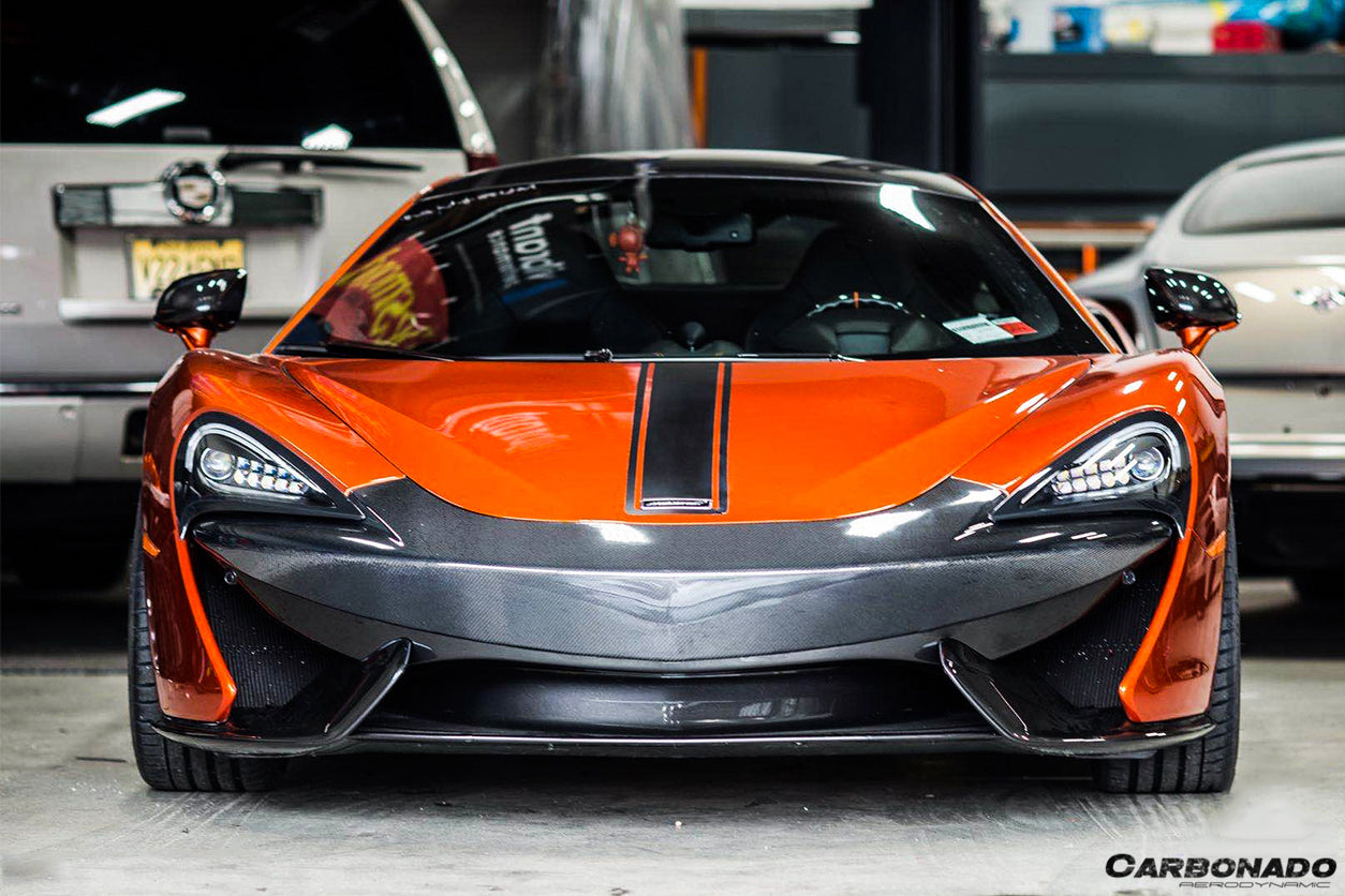 2015-2020 McLaren Front Bumper Top Cover Replcement | Fits 600lt, 540c, 570s, 570gt