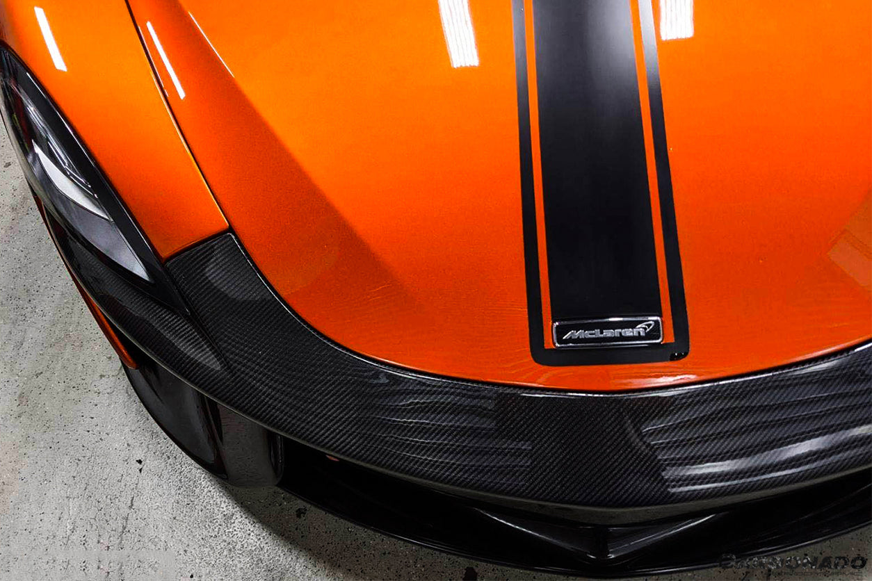 2015-2020 McLaren Front Bumper Top Cover Replcement | Fits 600lt, 540c, 570s, 570gt