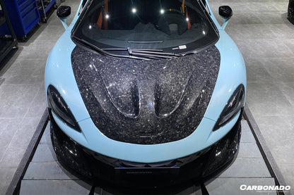 2018-2021 McLaren 600lt & 2015-2021 540c & 570s & 570gt P1 Style Carbon Fiber Hood