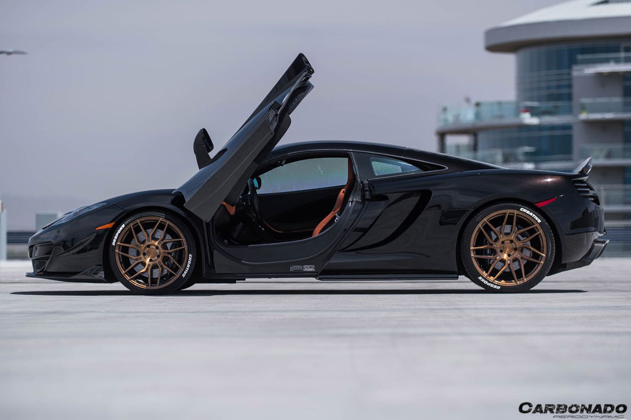 2011-2015 McLaren MP4 12C 650S RZS Style Carbon Fiber Side Skirts