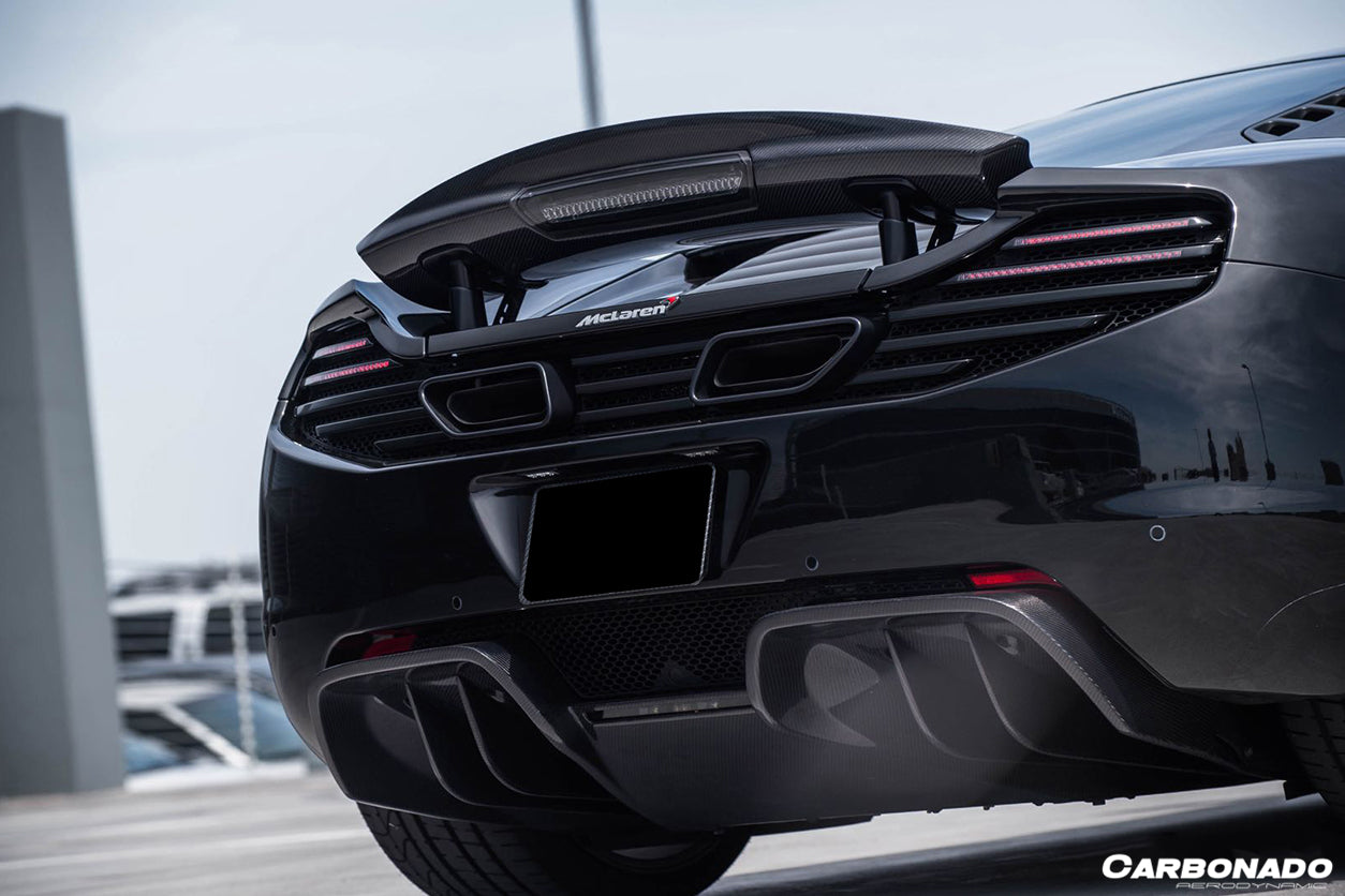 2011-2017 McLaren 650s & 12C BKSS Style Trunk Spoiler
