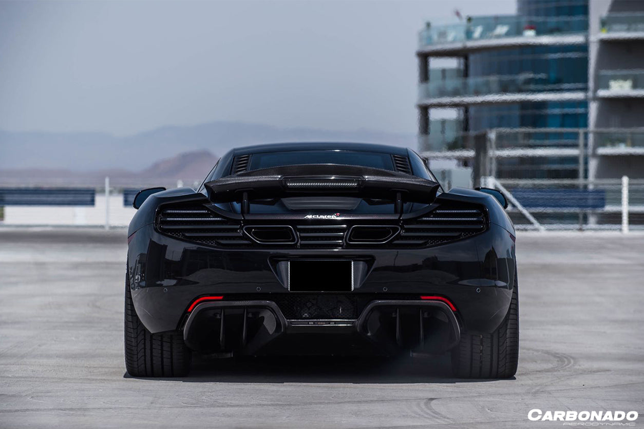 2011-2017 McLaren 650s & 12C BKSS Style Trunk Spoiler