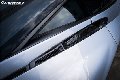 2017-2022 McLaren 720S Dry Carbon Fiber Door Handles Patch