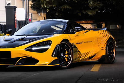 2017-2022 McLaren 720S Spider Coupe VRS Style Autoclave Carbon Fiber Side Skirts