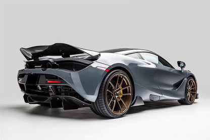 2017-2022 McLaren 720S Spider Coupe VRS Style Autoclave Carbon Fiber Rear Diffuser Lip