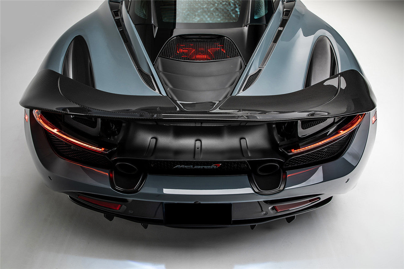 2017-2022 McLaren 720S Spider Coupe VRS Style Autoclave Carbon Fiber Rear Diffuser Lip