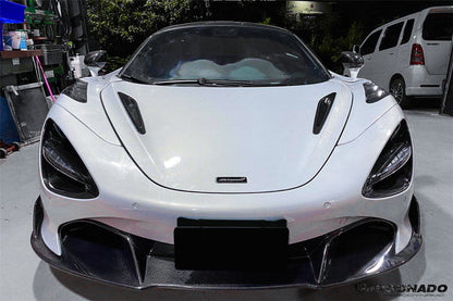 2017-2022 McLaren 720S Spider Coupe VRS Style Autoclave Carbon Fiber Front Lip