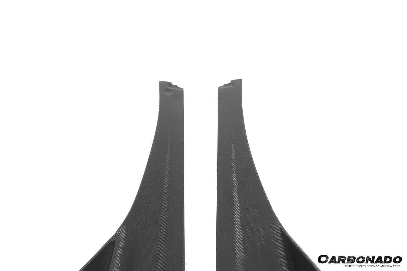 2017-2022 McLaren 720S Spider Coupe VRS Style Autoclave Carbon Fiber Side Skirts