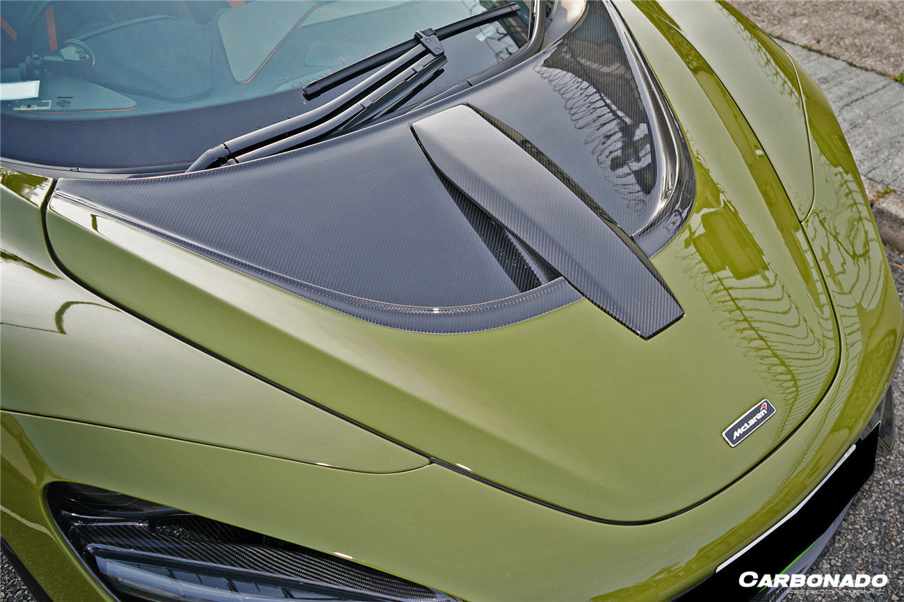 2017-2023 McLaren 720s & 765LT OD-N Style Dry Carbon Fiber Hood