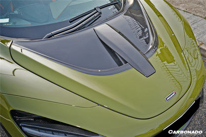 2017-2023 McLaren 720s & 765LT OD-N Style Dry Carbon Fiber Hood