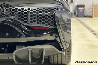 2023-UP McLaren Artura Coupe | Spider NVT Style Autoclave Carbon Fiber Rear Bumper Side Panels