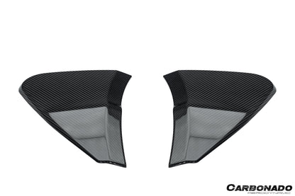 2023-UP McLaren Artura Coupe | Spider NVT Style Autoclave Carbon Fiber Rear Bumper Side Panels
