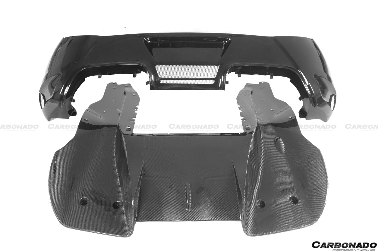 2011-2017 McLaren MP4 12C 650S VS Style Rear Bumper & Diffuser
