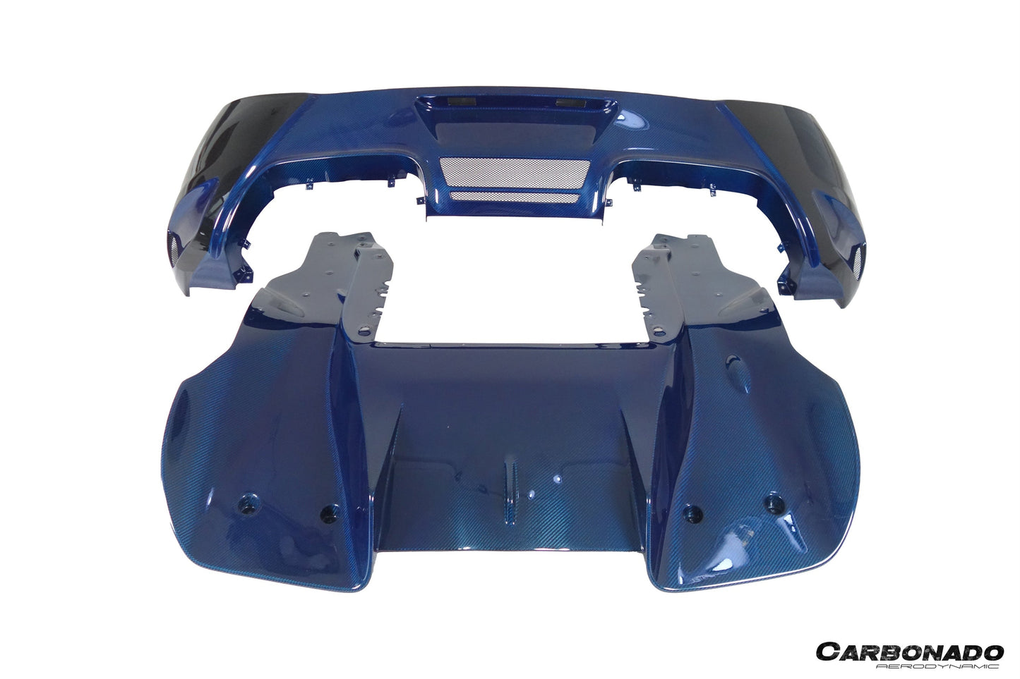 2011-2017 McLaren MP4 12C 650S VS Style Rear Bumper & Diffuser