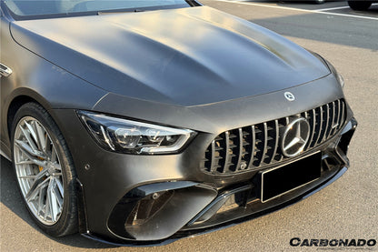 2019-2025 Mercedes Benz AMG GT53 GT50 GT43 4Door Coupe X290 Convert GT63 Style Front Bumper