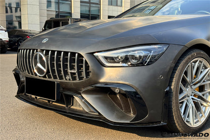 2019-2025 Mercedes Benz AMG GT53 GT50 GT43 4Door Coupe X290 Convert GT63 Style Front Bumper