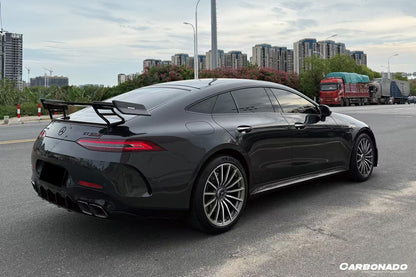 2019-2024 Mercedes Benz AMG GT53 GT50 GT43 4Door Coupe X290 GT63 Style Rear Bumper