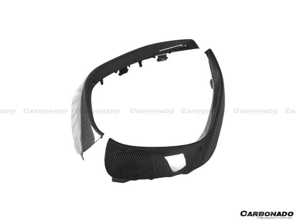 2019-2023 Mercedes Benz AMG GT63/S 4Door Coupe X290 OEM Style Carbon Fiber Front Canards - Carbonado Aero