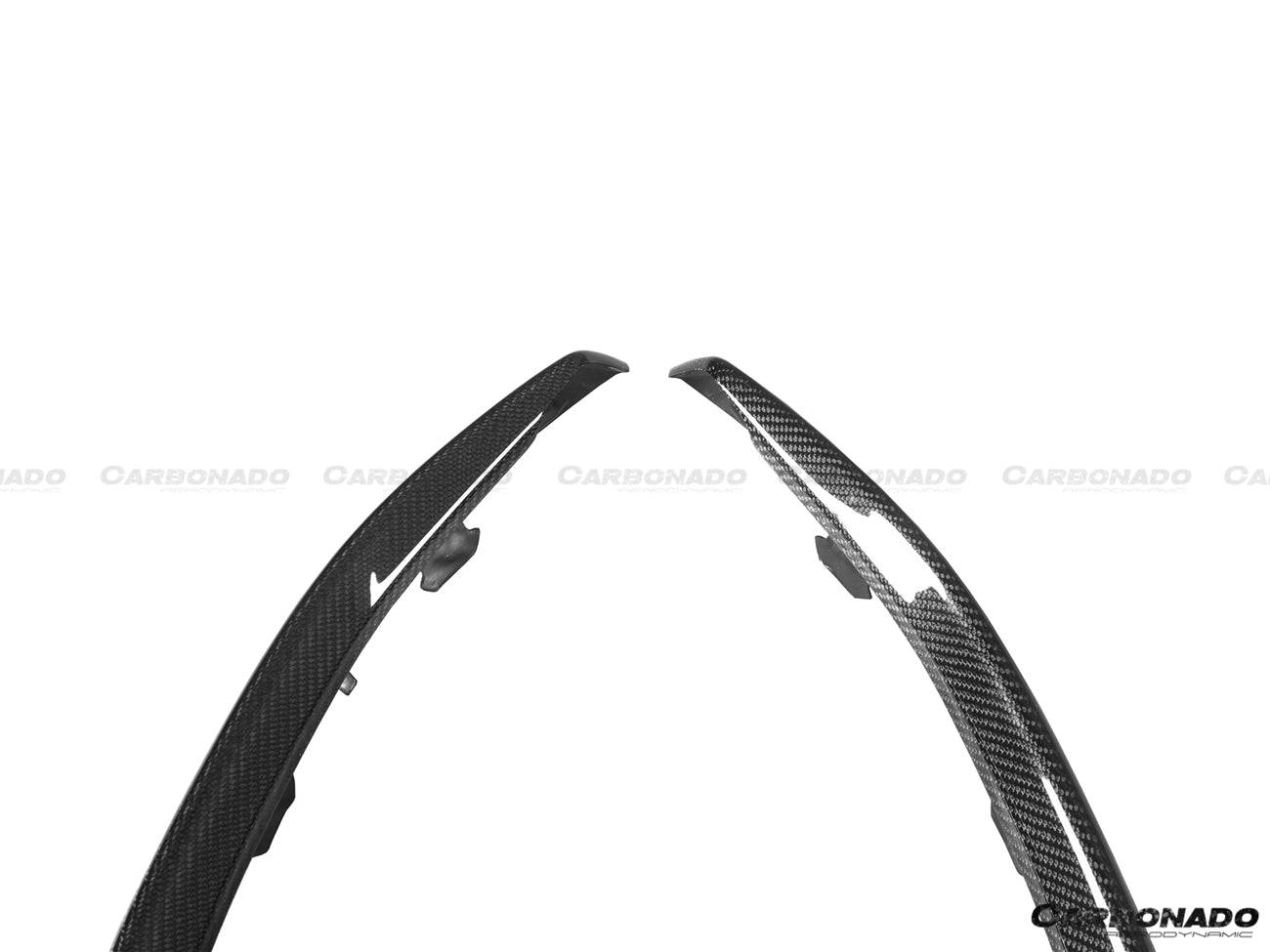 2019-2023 Mercedes Benz AMG GT63/S 4Door Coupe X290 OEM Style Carbon Fiber Front Canards - Carbonado Aero