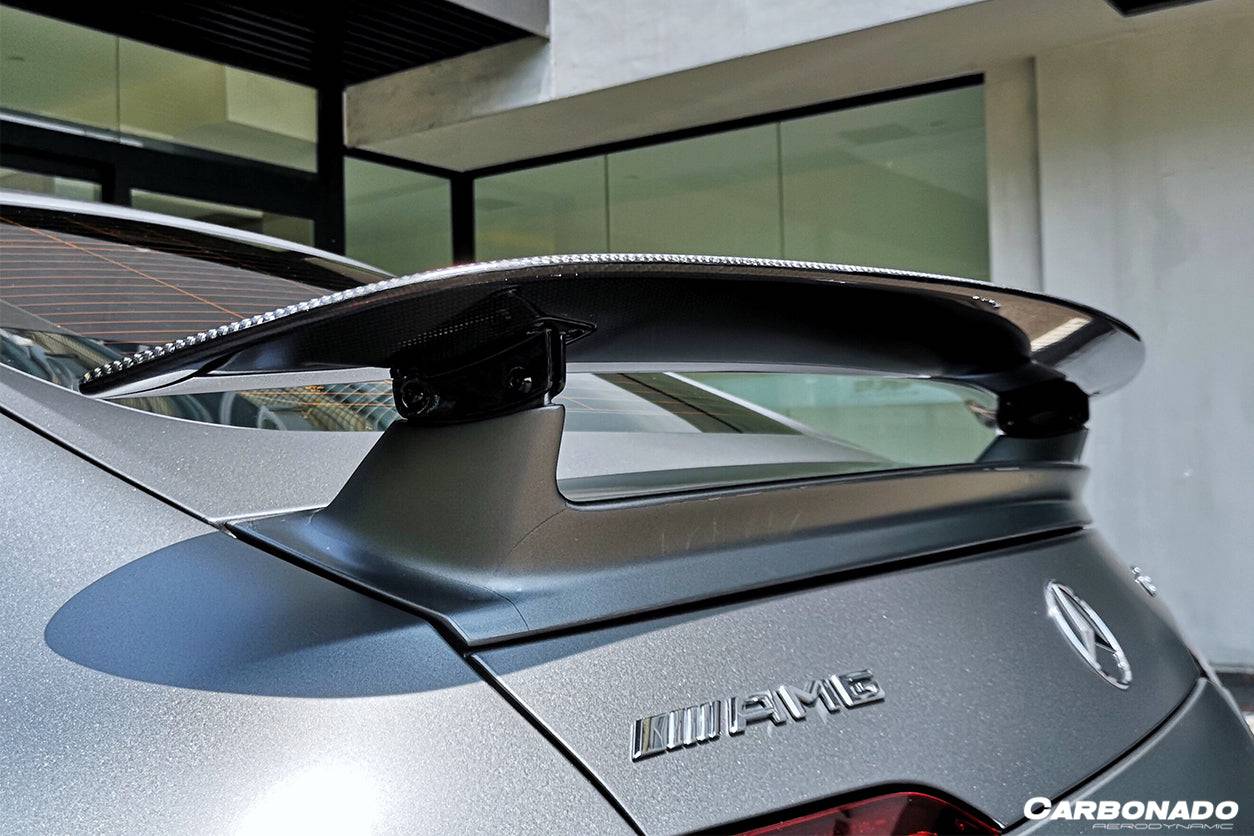 2019-2023 Mercedes Benz AMG GT63 S GT50 4Door Coupe X290 OEM Style Carbon Fiber Trunk Spoiler - Carbonado
