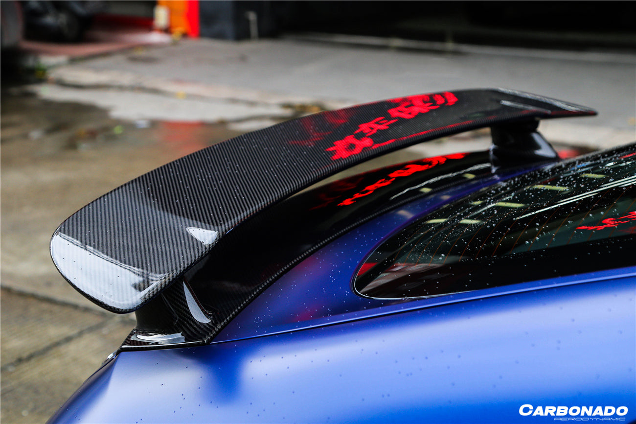 2019-2023 Mercedes Benz AMG GT63/S GT50 4Door Coupe X290 OEM Style Carbon Fiber Trunk Spoiler - Carbonado Aero