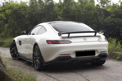 2015-2017 Mercedes Benz AMG GT GTS RZS Carbon Fiber Rear Diffuser