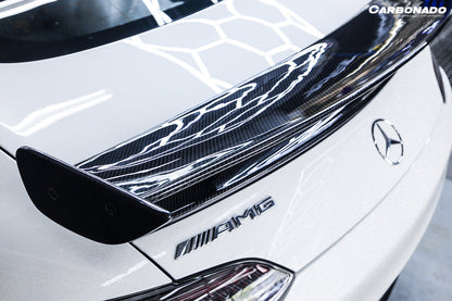 2015-2020 Mercedes Benz AMG GT GTS GTC RZS Style Carbon Fiber Trunk Spoiler