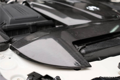 2015-2020 Mercedes Benz AMG GT/GTS Autoclave Carbon Fiber Engine Cover Replacement - Carbonado Aero