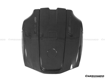 2015-2020 Mercedes Benz AMG GT/GTS Autoclave Carbon Fiber Engine Cover Replacement - Carbonado Aero